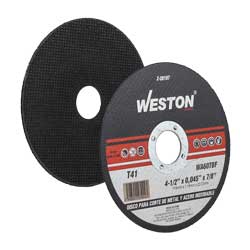 DISCO DE CORTE PARA METAL 4 1/2 A.I Y METAL X